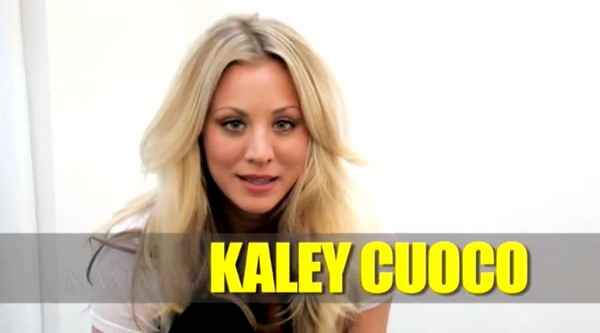 Kaley Cuoco Maxim Cover Shooting March 2010 