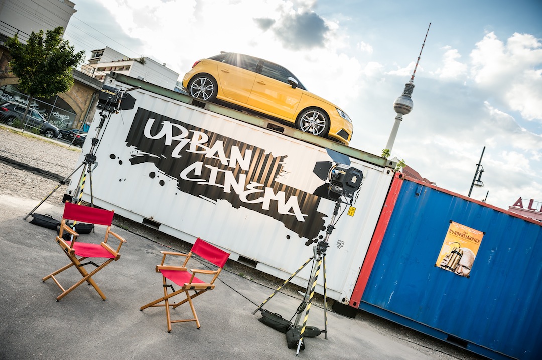 AUDI URBAN CINEMA OPENING am 04.06.2014 Berlin Alexanderplatz