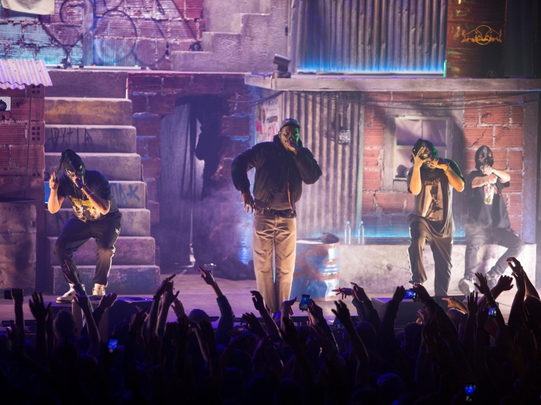 FUKK GENETIKK performs at the FUKK Release Concert at Huxleys in Berlin, Germany on December 02, 2016